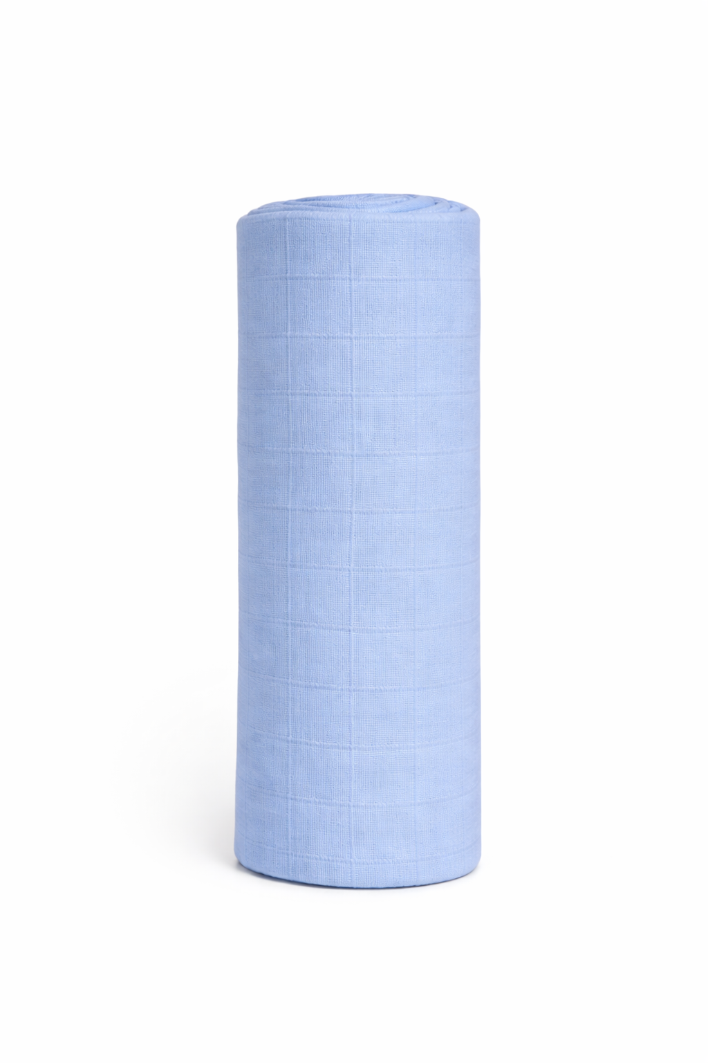 Plain Blue Muslin Swaddle